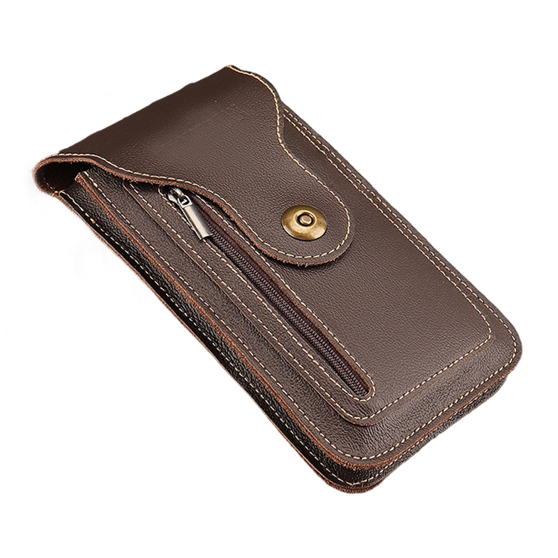 Men's Vertical Waist Bag Phone Pouch