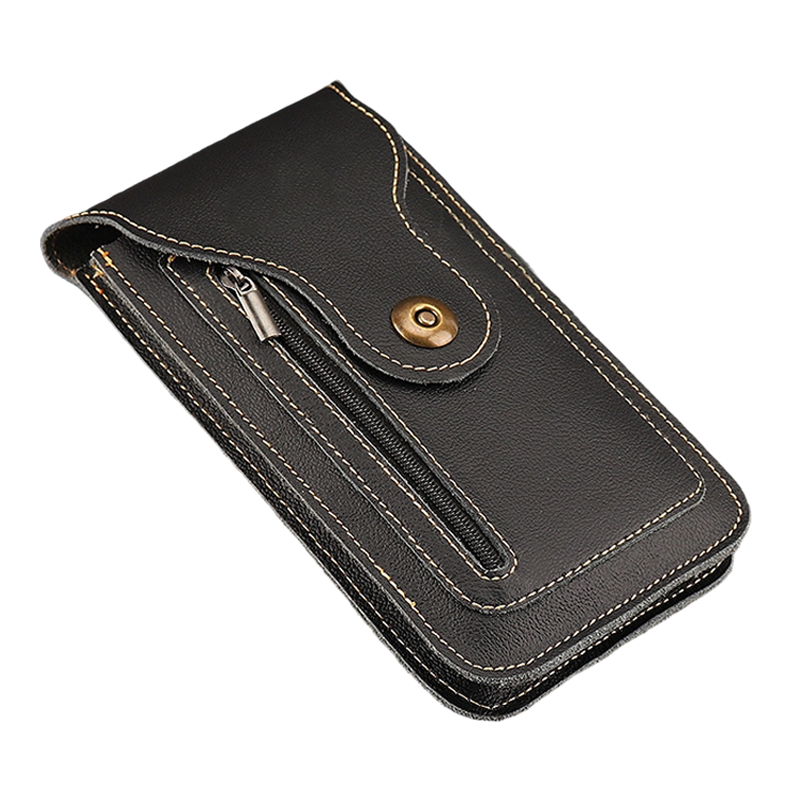 Men's Vertical Waist Bag Phone Pouch