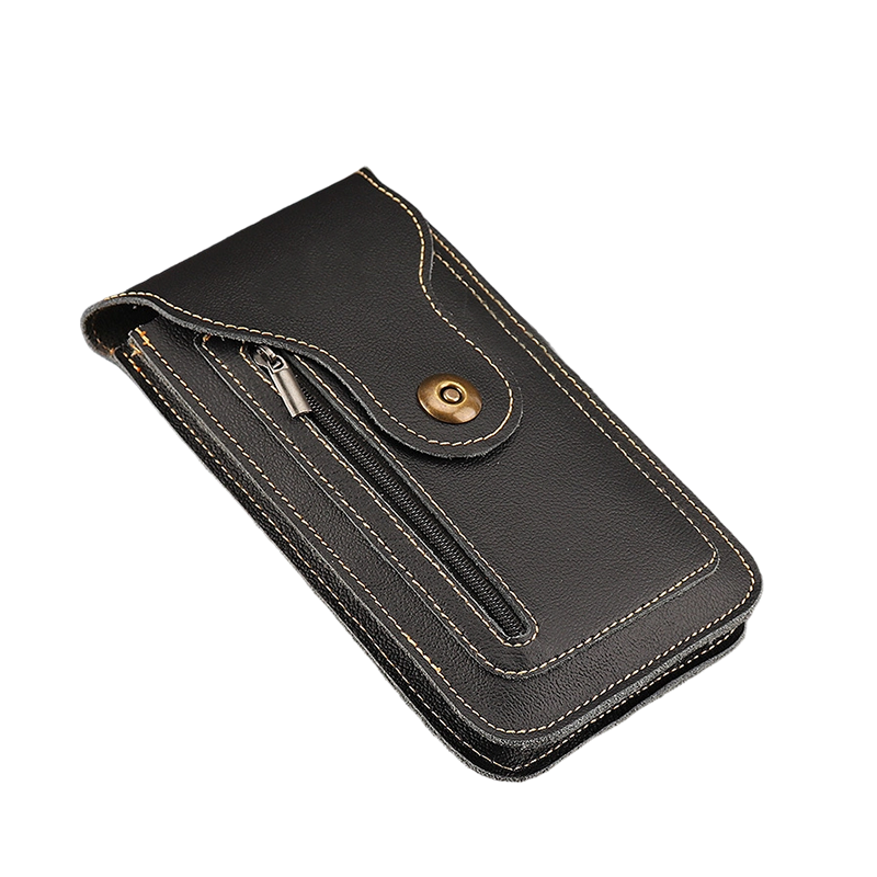Men's Vertical Waist Bag Phone Pouch