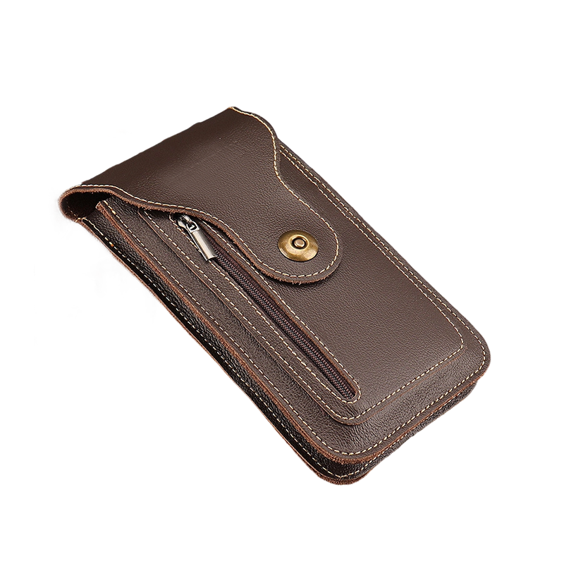 Men's Vertical Waist Bag Phone Pouch
