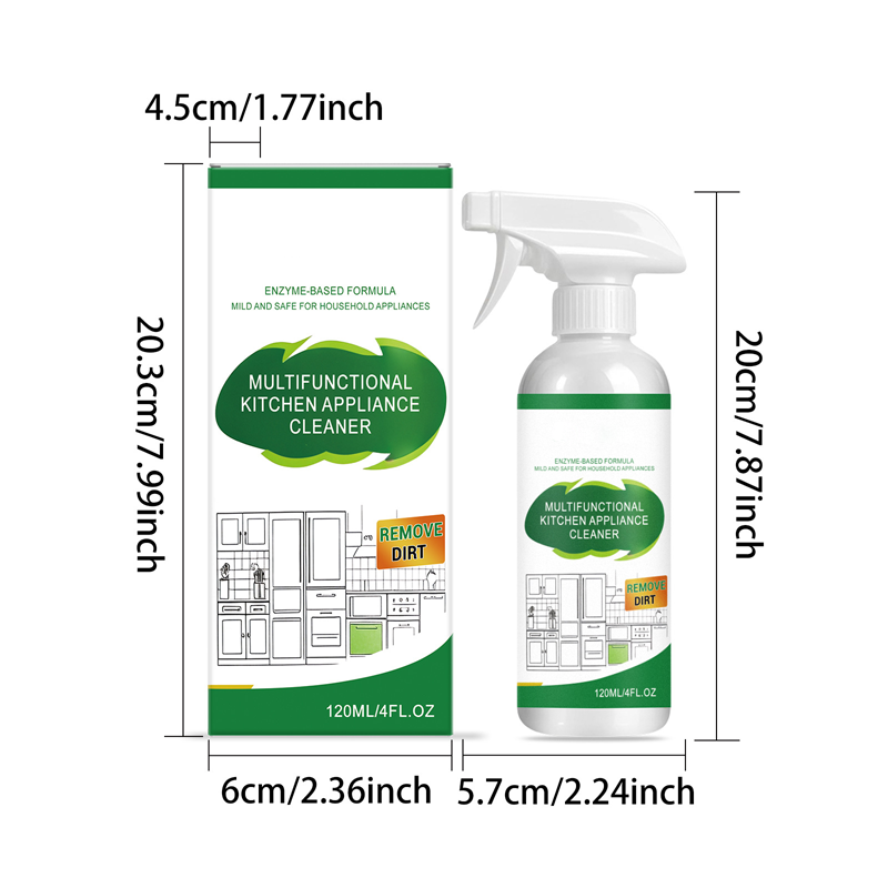🧼Multifunctional Kitchen Appliance Cleaner Spray
