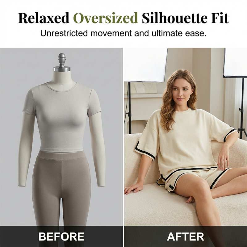 Women's 2-Piece Knit Lounge Set