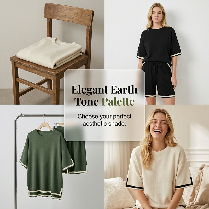 Women's 2-Piece Knit Lounge Set