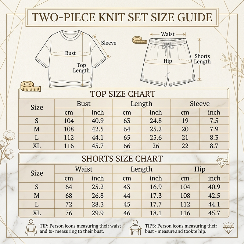 Women's 2-Piece Knit Lounge Set