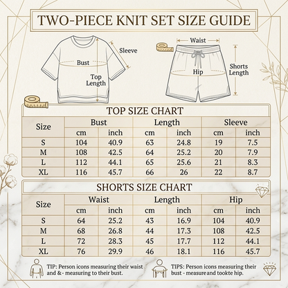 Women's 2-Piece Knit Lounge Set