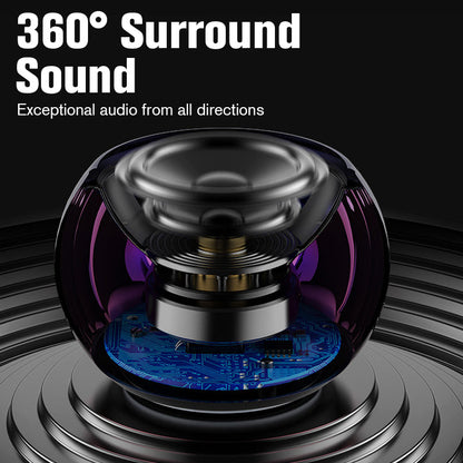 🥳2026 HOT SALE🥳💞50K+ SOLD!💎🎵 50% OFF! Mini Hi‑Fi Speaker – 360° sound, deep bass. Aluminium alloy, skin‑friendly. 16hrs non‑stop music. A pocket‑sized concert. 🛡️🕊️