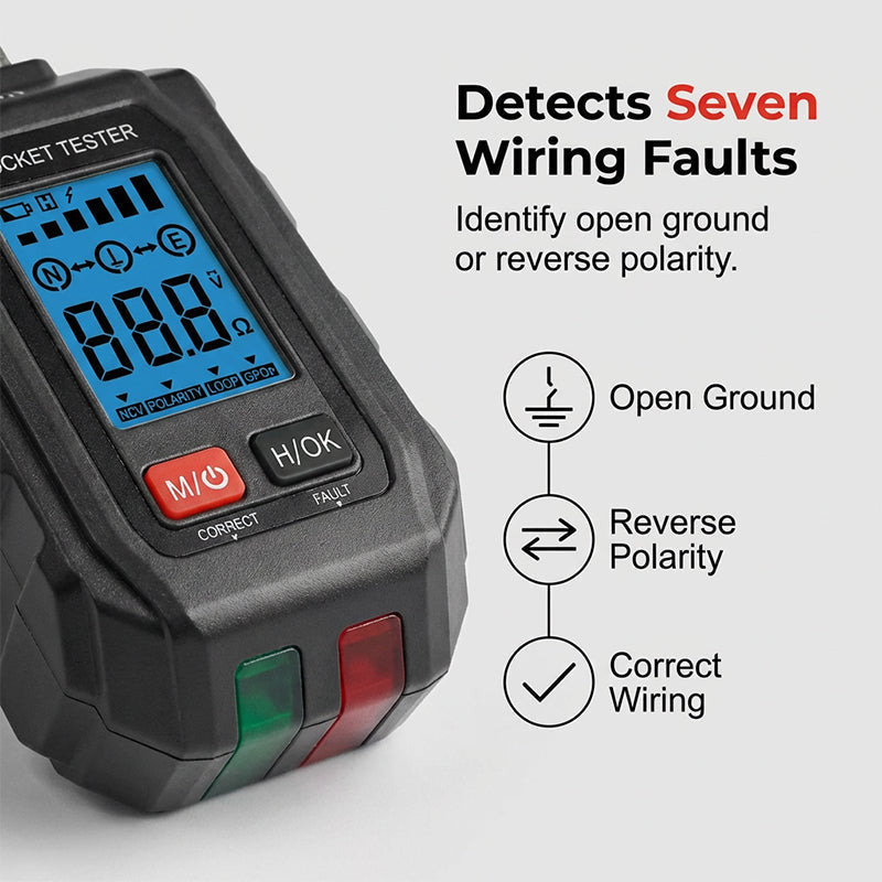 🔥Limited-time offer-Multifunctional Digital GFCI Outlet Tester