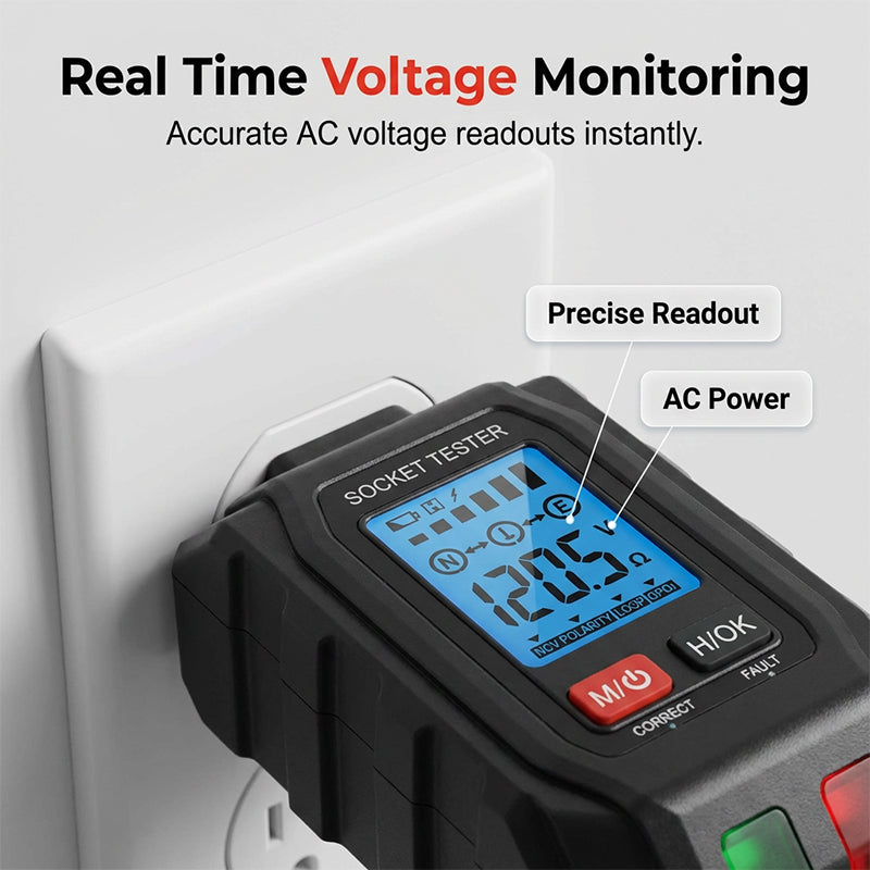🔥Limited-time offer-Multifunctional Digital GFCI Outlet Tester