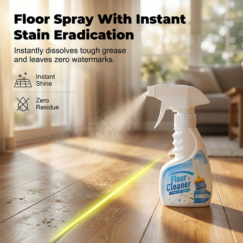 🥳2026 HOT SALE🥳💞50K+ SOLD!🧹💨 50% OFF! Hard Surface Floor Cleaner Spray – Fast drying, no watermarks. Restores natural gloss, antibacterial & safe for wood/tile. Fresh botanical scent. 🏠✨