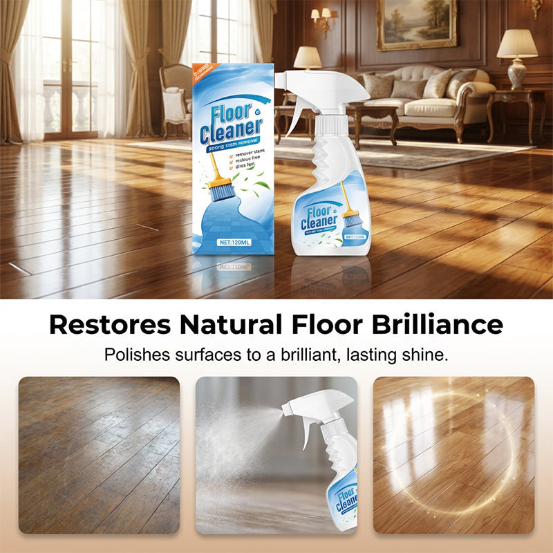 🥳2026 HOT SALE🥳💞50K+ SOLD!🧹💨 50% OFF! Hard Surface Floor Cleaner Spray – Fast drying, no watermarks. Restores natural gloss, antibacterial & safe for wood/tile. Fresh botanical scent. 🏠✨