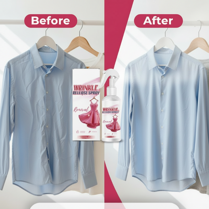 ⏰🔥LIMITED-TIME OFFER! ⚡ Instant Static Guard & Wrinkle Release Spray – Smooth, Fresh & Ready to Wear ✨