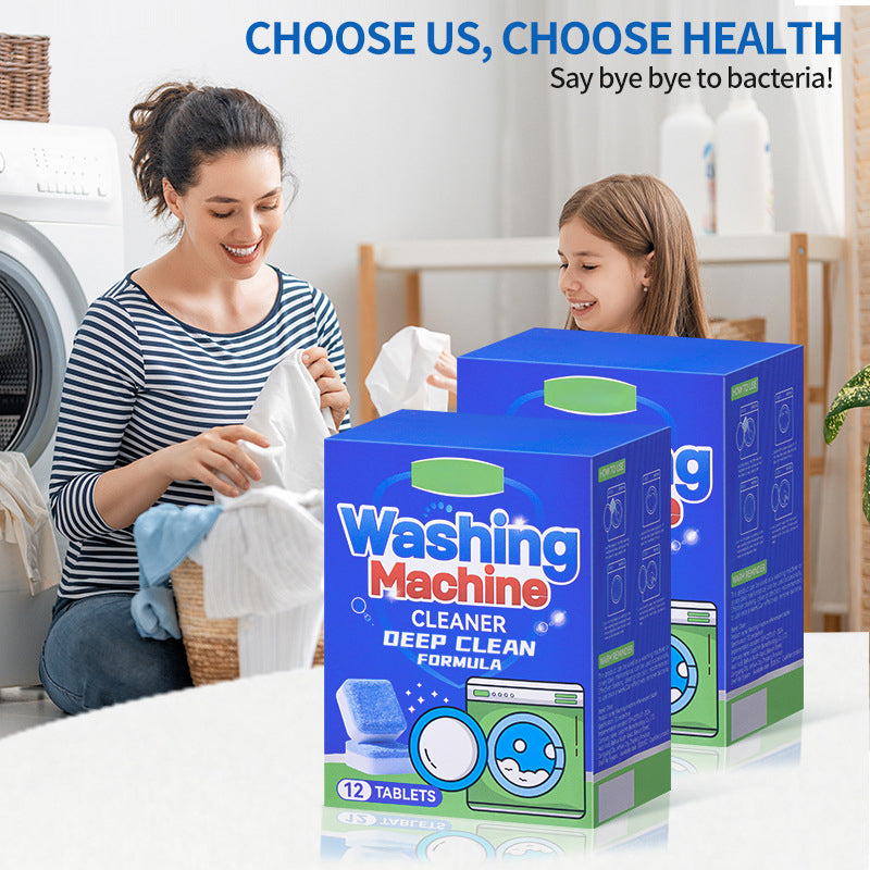 🧼 50% OFF! 🌀Washing Machine Cleaner Tablets
