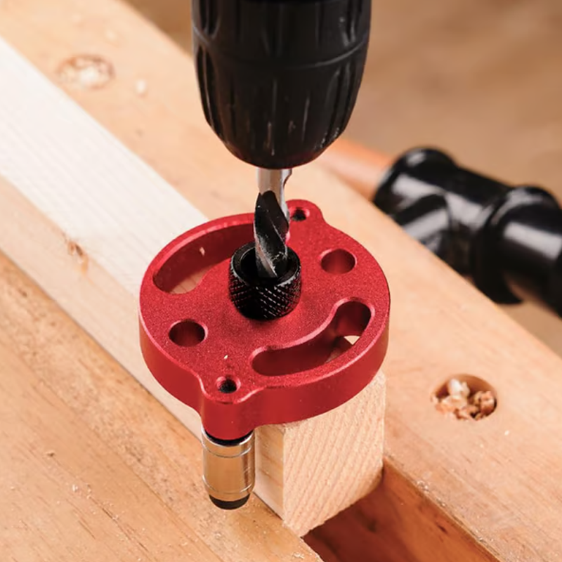 🔨 Self-Centering Dowel Jig Kit – Flawless Joints, Zero Guesswork! 🪚✨ Drill perfectly centered holes every time – the secret to pro‑grade woodworking. 🛠️💥