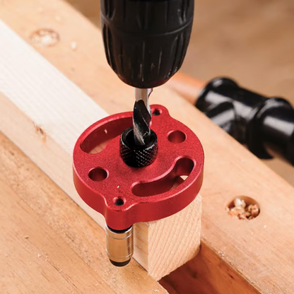 🔨 Self-Centering Dowel Jig Kit – Flawless Joints, Zero Guesswork! 🪚✨ Drill perfectly centered holes every time – the secret to pro‑grade woodworking. 🛠️💥