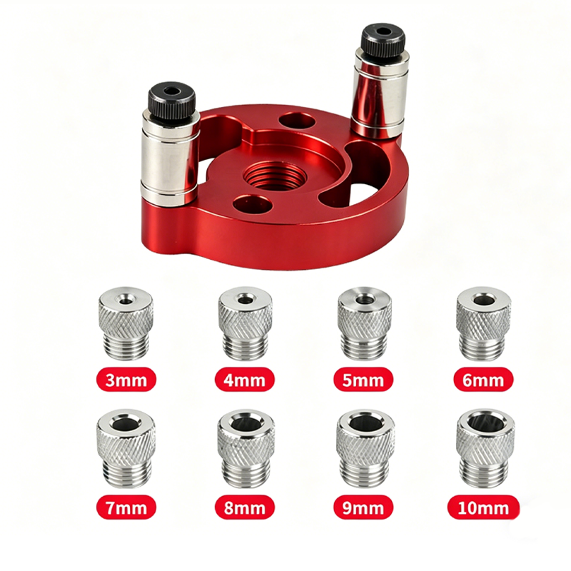 🔨 Self-Centering Dowel Jig Kit – Flawless Joints, Zero Guesswork! 🪚✨ Drill perfectly centered holes every time – the secret to pro‑grade woodworking. 🛠️💥