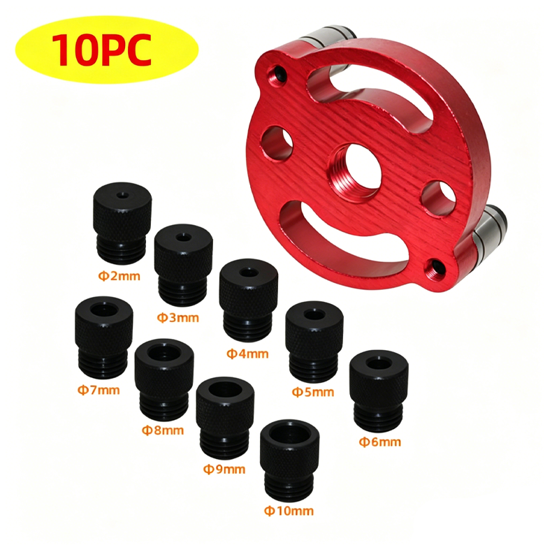 🔨 Self-Centering Dowel Jig Kit – Flawless Joints, Zero Guesswork! 🪚✨ Drill perfectly centered holes every time – the secret to pro‑grade woodworking. 🛠️💥