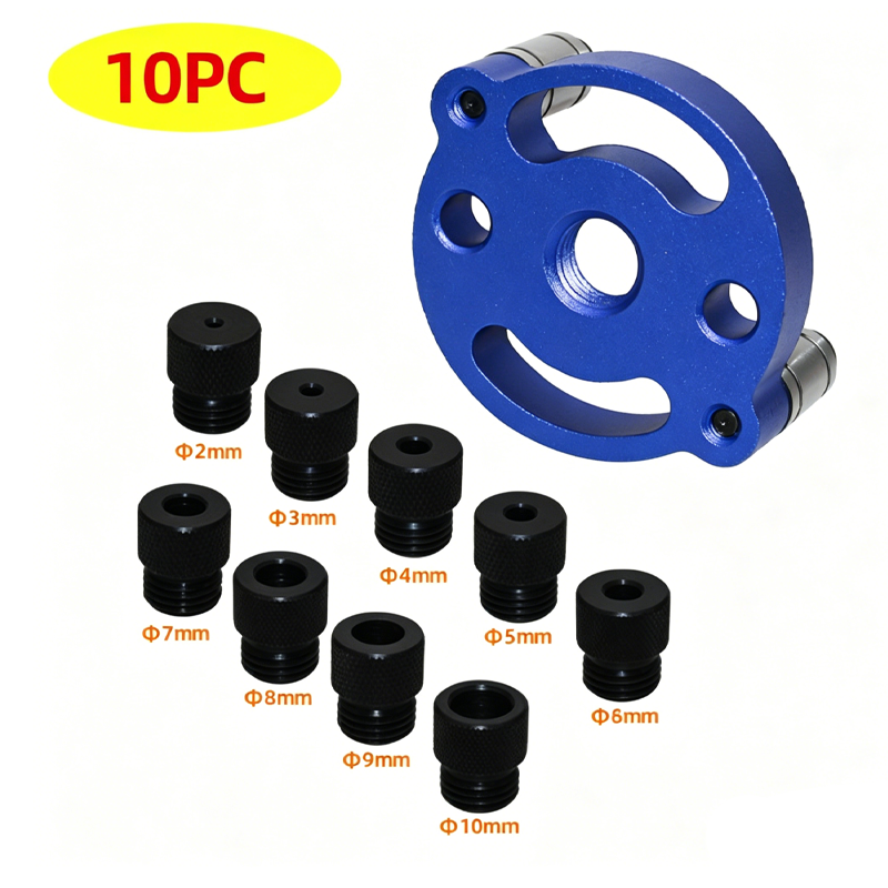 🔨 Self-Centering Dowel Jig Kit – Flawless Joints, Zero Guesswork! 🪚✨ Drill perfectly centered holes every time – the secret to pro‑grade woodworking. 🛠️💥
