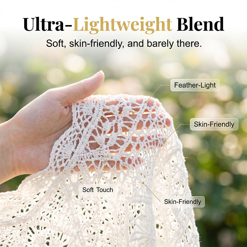 👚 50% OFF NOW! 🔥 Women's Vintage-Inspired Lace Cover-Up Blouse – 2026 New Style – Elegant, breathable & perfect for layering 🌸