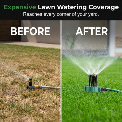 🥳2026 HOT SALE🥳💞50K+ SOLD!🌸🔄 Precision Irrigation Sprinkler – 360° multi‑directional, custom spray patterns. Gentle on delicate plants. Save water, grow better. 🌱✅