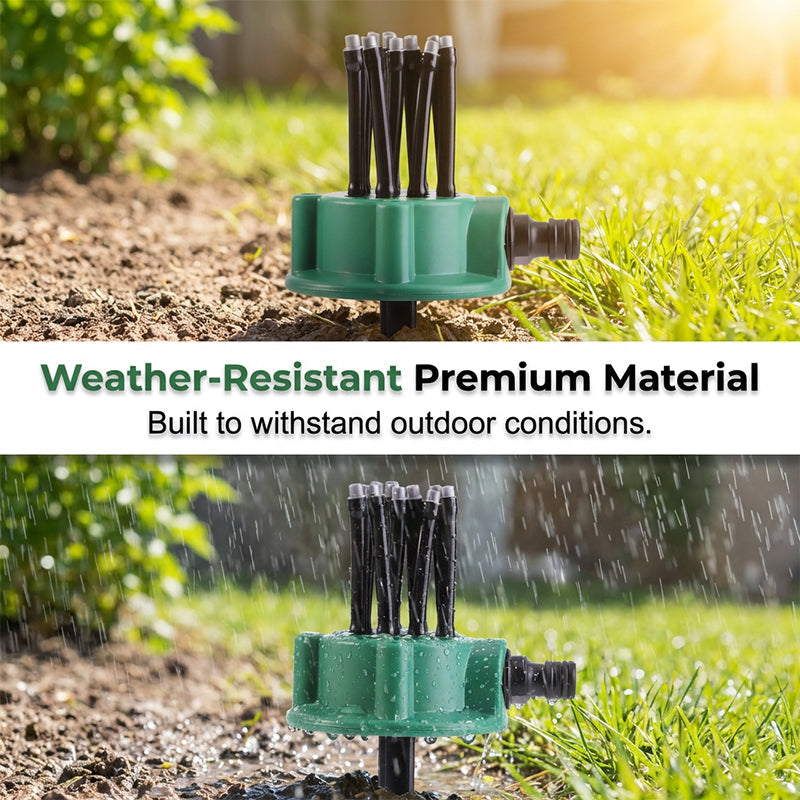 🥳2026 HOT SALE🥳💞50K+ SOLD!🌸🔄 Precision Irrigation Sprinkler – 360° multi‑directional, custom spray patterns. Gentle on delicate plants. Save water, grow better. 🌱✅