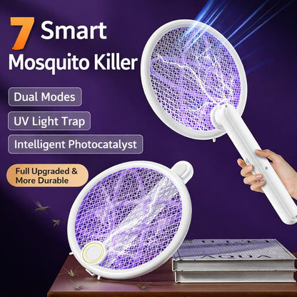 Foldable Electric Mosquito Swatter - Automatic Mosquito-Attracting