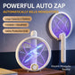 Foldable Electric Mosquito Swatter - Automatic Mosquito-Attracting