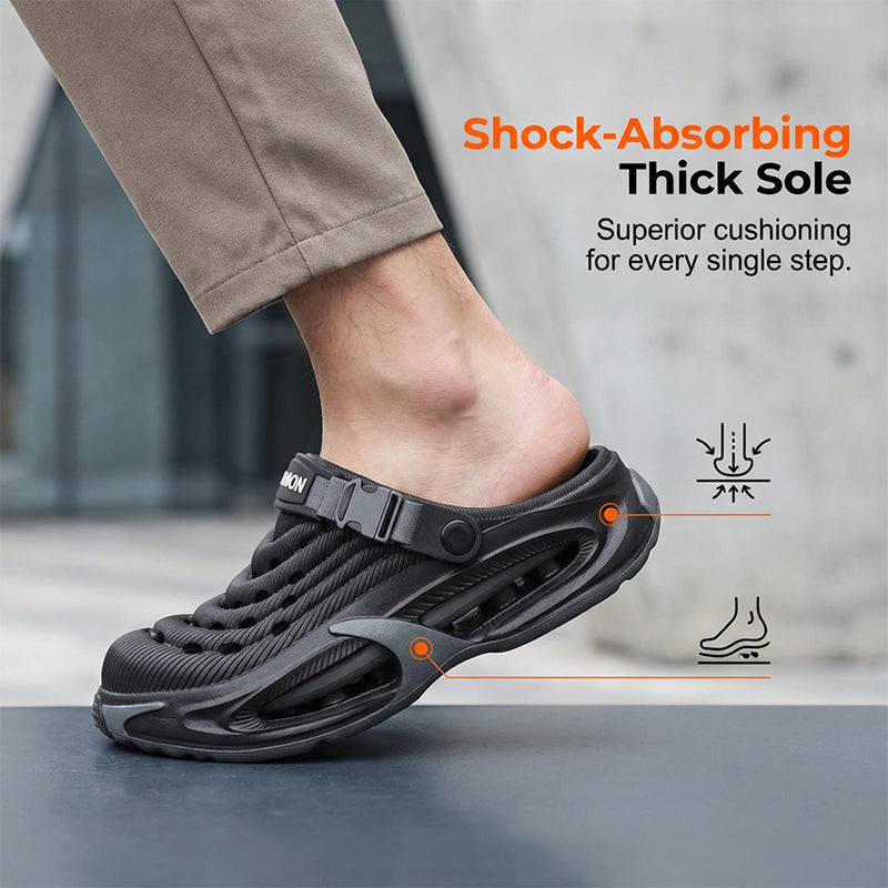 Men's Breathable Shock-Absorbing Clogs