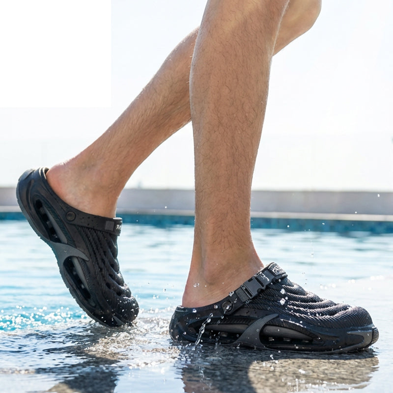 Men's Breathable Shock-Absorbing Clogs