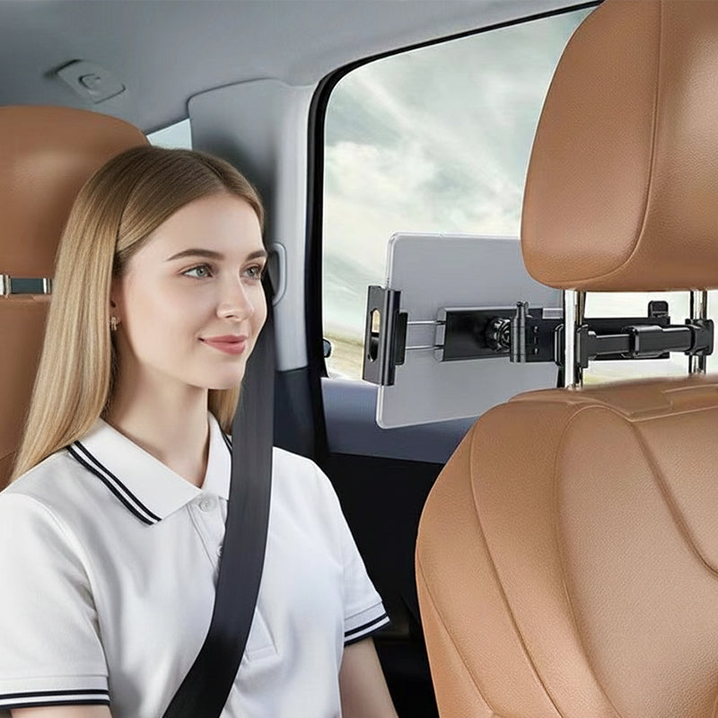 💥Telescopic Car Headrest Holder for Phones & Tablets