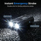 Dual-Source EDC Flashlight with Magnetic Base