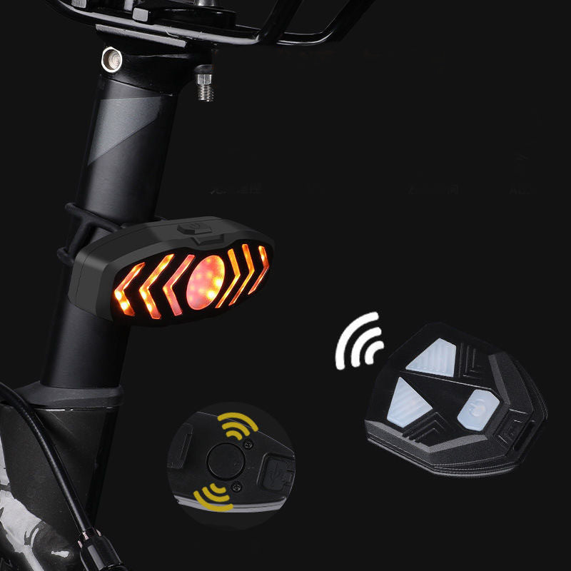 Bicycle Rear Light with Horn Alert