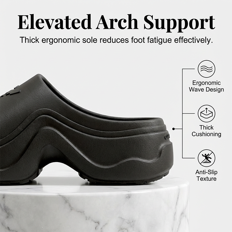 Women's Minimalist Platform Comfort Slippers