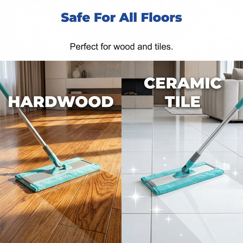 🥳2026 HOT SALE🥳💞50K+ SOLD!⏳✨ 50% OFF! Water‑Soluble Floor Sheets – Just drop in water, no measuring. Cleans & shines all floors. Safe & streak‑free. 120 sheets pack. Your daily helper. 🧹💧