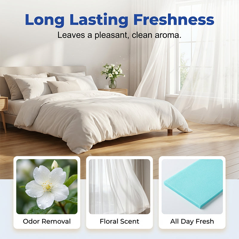 🥳2026 HOT SALE🥳💞50K+ SOLD!⏳✨ 50% OFF! Water‑Soluble Floor Sheets – Just drop in water, no measuring. Cleans & shines all floors. Safe & streak‑free. 120 sheets pack. Your daily helper. 🧹💧