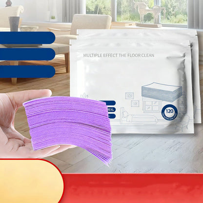 🥳2026 HOT SALE🥳💞50K+ SOLD!⏳✨ 50% OFF! Water‑Soluble Floor Sheets – Just drop in water, no measuring. Cleans & shines all floors. Safe & streak‑free. 120 sheets pack. Your daily helper. 🧹💧