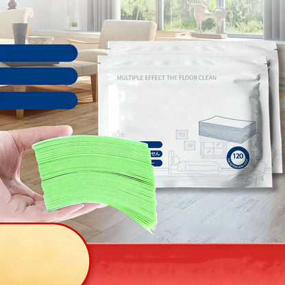 🥳2026 HOT SALE🥳💞50K+ SOLD!⏳✨ 50% OFF! Water‑Soluble Floor Sheets – Just drop in water, no measuring. Cleans & shines all floors. Safe & streak‑free. 120 sheets pack. Your daily helper. 🧹💧