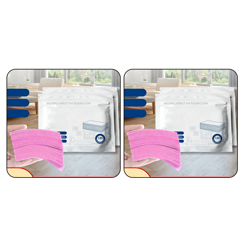 🥳2026 HOT SALE🥳💞50K+ SOLD!⏳✨ 50% OFF! Water‑Soluble Floor Sheets – Just drop in water, no measuring. Cleans & shines all floors. Safe & streak‑free. 120 sheets pack. Your daily helper. 🧹💧