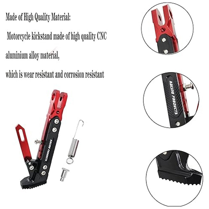 Universal Adjustable kickstand for Motorcycle
