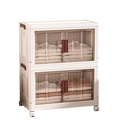 Large Capacity Collapsible Storage Bin with Lid