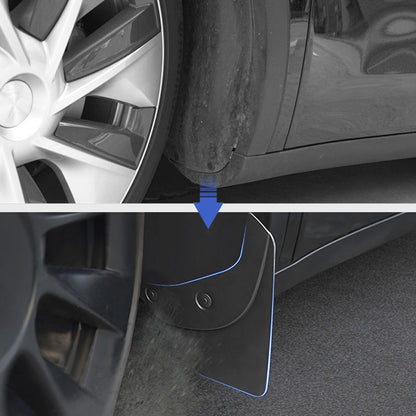 Invisible Mud Fenders For Model 3 Model Y
