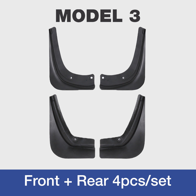 Invisible Mud Fenders For Model 3 Model Y