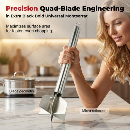 Stainless Steel Meat Chopper for Ground Beef