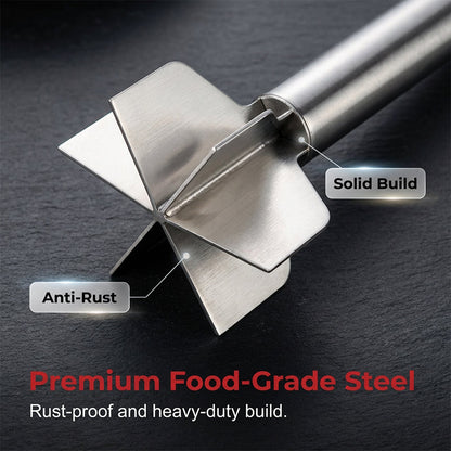 Stainless Steel Meat Chopper for Ground Beef