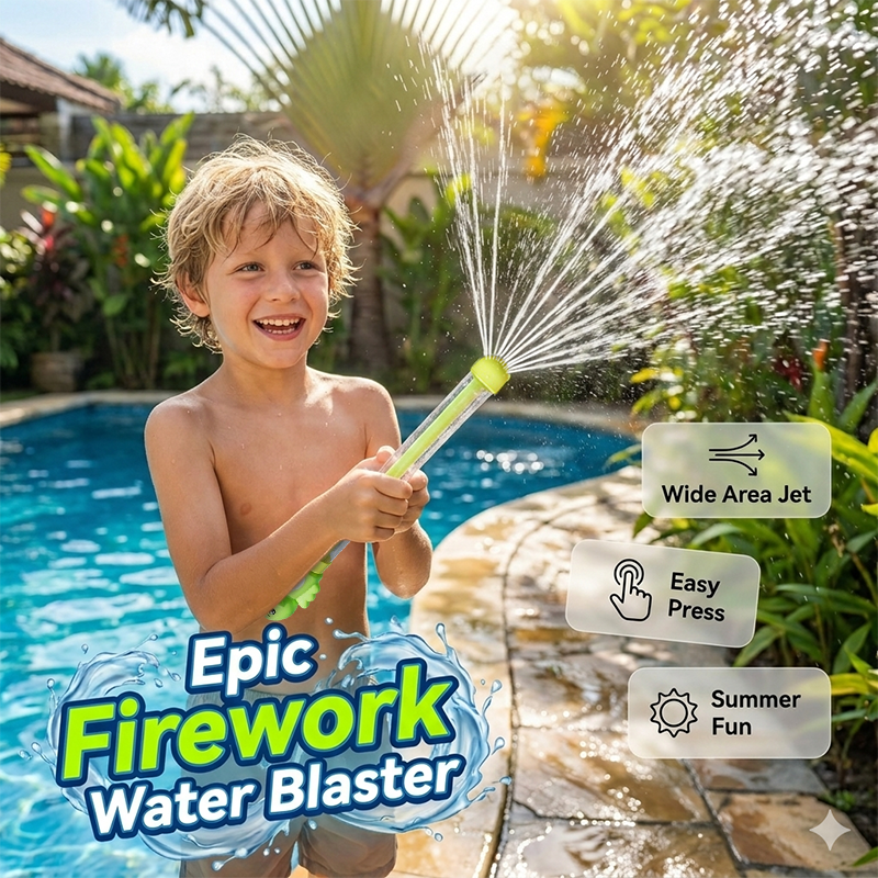 Firework Water Spray Toy for Kids