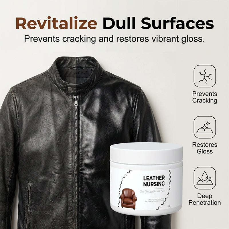 ⏰🔥LIMITED TIME 50% OFF!Deep Nourishing Leather Nursing Cream