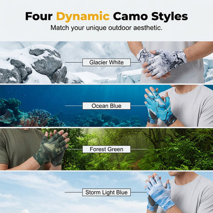 ⏳Limited-time 50% off⏰Breathable Anti-Slip Fingerless Fishing Gloves