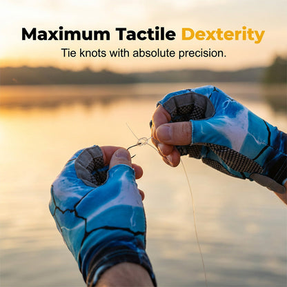 ⏳Limited-time 50% off⏰Breathable Anti-Slip Fingerless Fishing Gloves