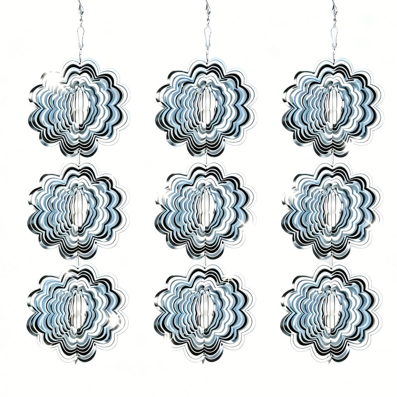 Limited Time Offer ⏰✨3D Reflective Wind Spinner Bird Repellent