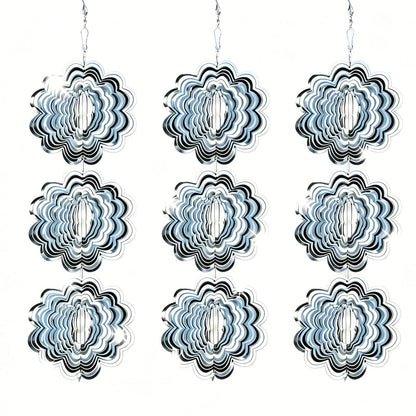 Limited Time Offer ⏰✨3D Reflective Wind Spinner Bird Repellent