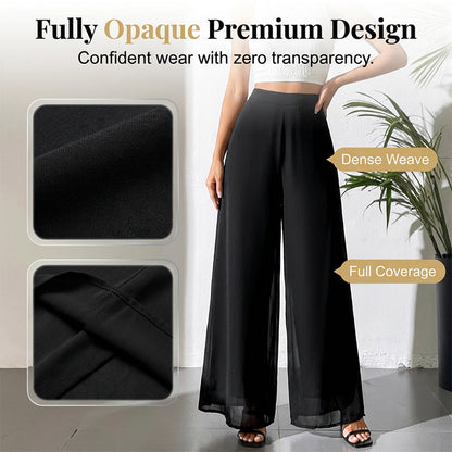 🌟New arrivals on sale-Women's Flowy Chiffon Wide-Leg Pants